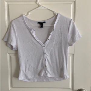 Forever 21 Button Up Top
